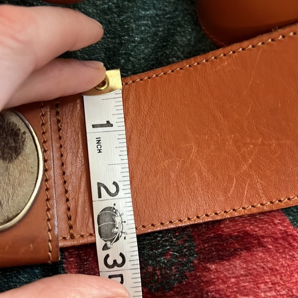 Loredana Sancato  tan leather belt - Picture 3 of 7